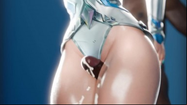 Emma Frost thighjob